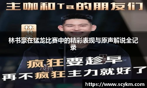 林书豪在猛龙比赛中的精彩表现与原声解说全记录